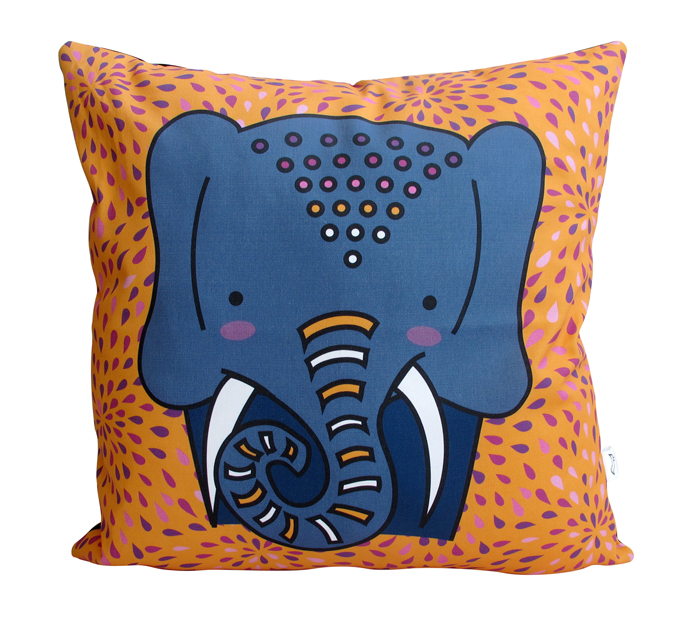 Big5Elephant_CushionCover